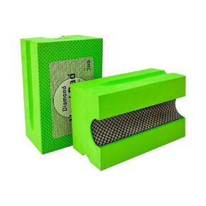 Diamond Hand Polishing Pads,200 Grit Diamond Sanding Pads with Foam Backing Tile Tools Polishing Pad Sanding Block Polishing forGlass Wood Ceramic Marble Metal 1pcs in Kuwait