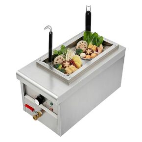 Stainless Steel Commercial Pasta Cooker, 1.7KW Electric Noodles Pasta Boiler, 110V Table Top Noodles Cooker for Restaurants Buffets and Food Stands in Kuwait
