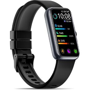 Fitness Tracker with 24/7 Continuous Heart Rate, Blood Oxy-gen Monitor, Smart Watch with Sleep Monitor, IP68 Waterproof Activity Tracker Step Counter for Women Men in Kuwait