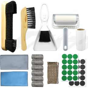 Pool Table Brush Set, Pool Table Brush for Felt & Rail Cleaning, Billiard Table Cleaner Accessories Kit in Kuwait