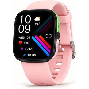 MorePro Smart Watch (Answer/Make Call), 1.83" Health Fitness Watch with Heart Rate, Blood Pressure,SpO2 and Sleep Monitor, 100+ Sports Modes, IP68 Waterproof Fitness Tracker for Men Women in Kuwait