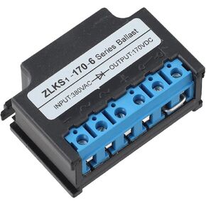 AC to DC Electromagnetic Brake for ZLKS1 Motor Module, Dual Voltage 220V 380V Input, 99V 170V Output, Compact Sealed Plastic Shell, Circuit Protection for YEJ Industrial Motors(A) in Saudi Arabia