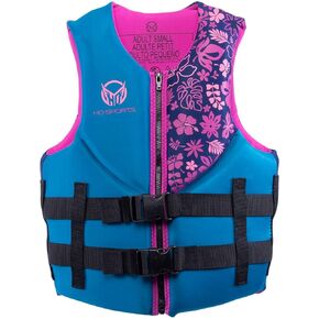 HO Pursuit CGA Womens Wakeboard Vest وردي/أزرق Sz XS in Kuwait
