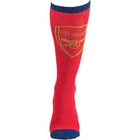 ارسنال إف سي. Crew Socks أحمر، مقاس البضائع الرسمية للفريق 9-13 in Kuwait