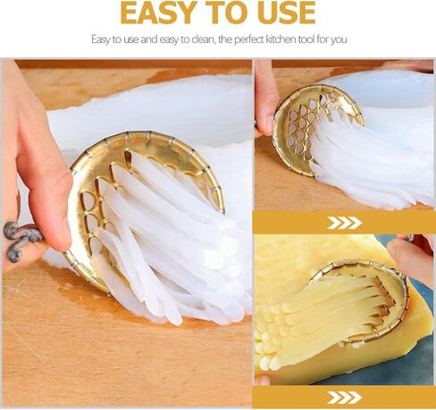 DOITOOL Stainless Steel Jelly Scraper for Cold Noodle and Bean Jelly Cutting with Comfortable Grip Kitchen Tool for Home and Restaurant Use 3.54X3.54X2.36In in Kuwait