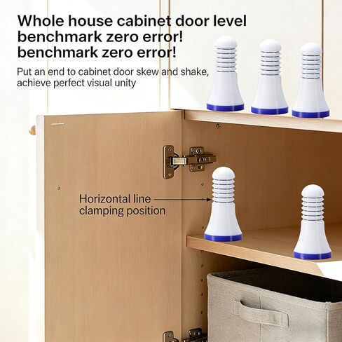 WALFRONT Cabinet Leveling Tool 10Pcs Thickened PETG Cabinet Installation Leveling Tools for Kitchen in Kuwait