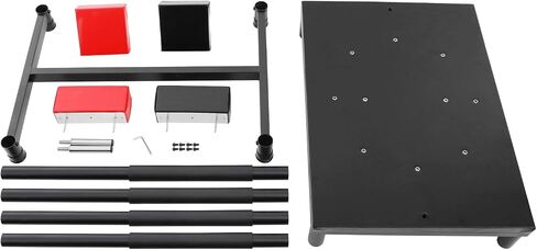 Professional Arm Wrestling Battle Table, 2200LBS Standard Arm Wrestling Table Adjustable Competition Wrist Strength Training Support Plate Equipment with Elbow Pads for Gym Club Sports Fields Homes in Kuwait