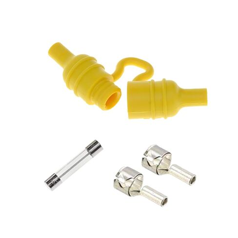 Marine Inline Tube Fuse Holder Fast Blow Screw Type Electrical Circuit Protection for Boat, RV, Truck, Car, 10 Pack in Kuwait