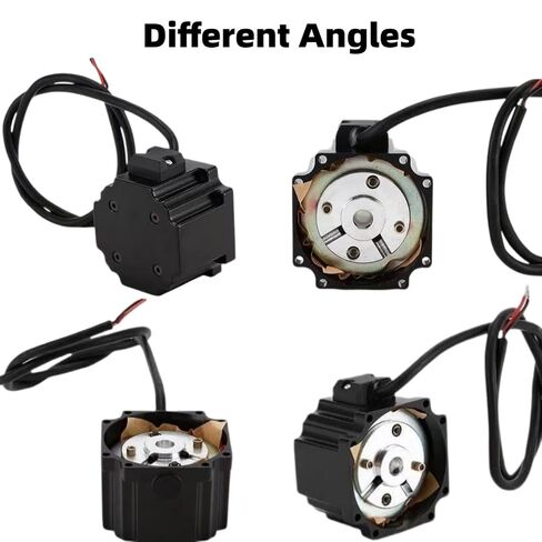 Permanent Magnet Power Off Brake for 57mm NEMA 23 Stepper Motor, DC 24V | 8mm Shaft, Static braking, 57x57mm Flange, 2.5N.M Torque, for Automated Equipment in Saudi Arabia