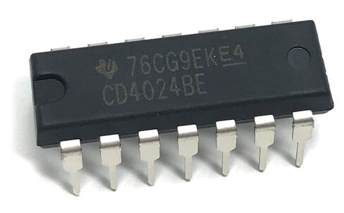 CD4024BE CD4024 CMOS 7-Stage Ripple-Carry Binary Counter/Divider Breadboard-Friendly IC DIP-14 (Pack of 10) in Kuwait