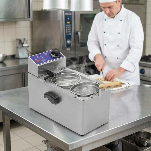 Electric Pasta Cooker with Strainer - 2-Hole Commercial Noodle Machine for Spaghetti, Dumplings, for Restaurants and Home Use in Kuwait