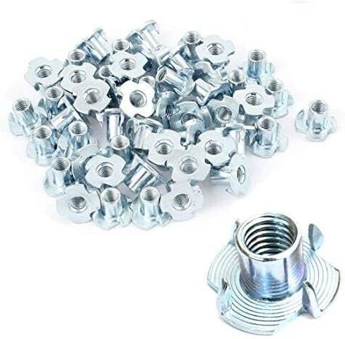 8-32 Blind (T) Nuts 200 pieces 1/4" Barrel Length in Kuwait