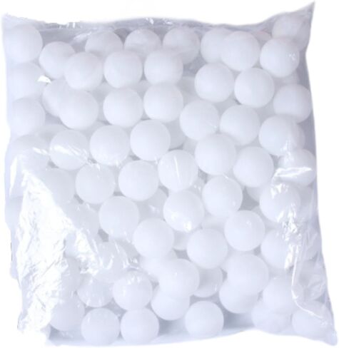 40mm Raffle Balls for Bingo and Craft Activities - Blank Design PP Balls for Lottery Games, School Events and DIY Projects in Kuwait