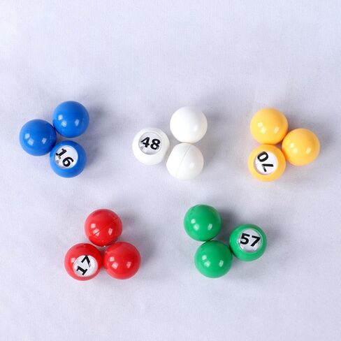 150 قطعة من كرات بينجو Accs Bingo Balls فقط من أجل ليالي السفر المنزلية in Kuwait