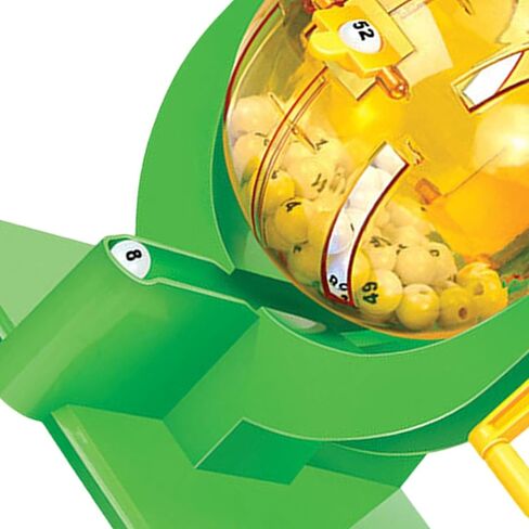 Qianly Lottery Machine Bingo Game Toy with Lottery Numbers Ball Cage Party Supplies Reusable Material Suitable for Children Family Gatherings Large Groups in Kuwait