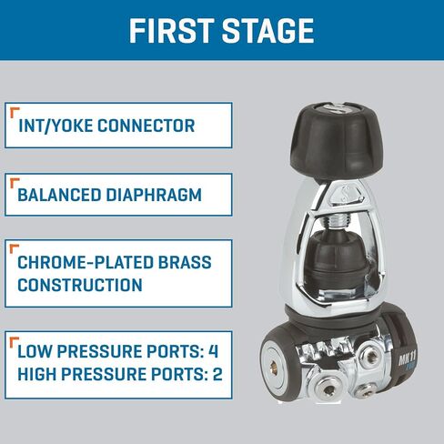 SCUBAPRO MK11 EVO/C370 Yoke Dive Regulator System in Kuwait