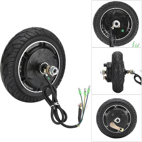 8inch Brushless Hub Motor, 48/60V 1000/1200W Solid Tire High Speed Wheel Replacement for Electric Scooter (Vehicle Accessory) in Kuwait