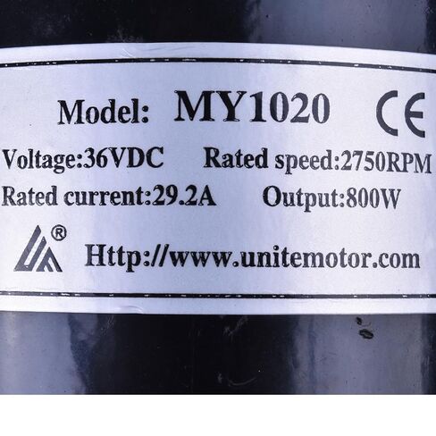 36V 800W MY1020 Brushed Motor & Controller Kit with LCD Throttle for Electric Scooters, E-Bikes, Go-Karts | 2800RPM Fits Razor MX350, Pocket Rocket, Mini Bike, Dune Buggy in Kuwait