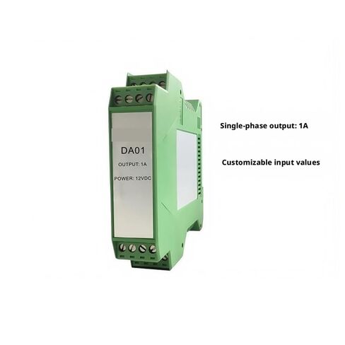 Power Quality Analyzer, The DA01 Rail-Mounted 1A Single-Phase Integrator is Suitable for Rogowski Coil Power Monitoring and Analysis in Kuwait