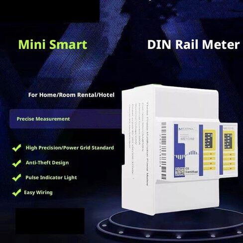 Power Quality Analyzer, ME131 Multi-Rail Smart Meter with Modbus-RTU Protocol, RS485 Communication, and Current Monitoring(ME131M2 220V(95-265VAC)) in Kuwait