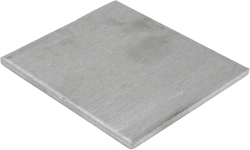 99.9% Pu-re Nickel El-ectroplating Plate, 60x70mm Ni-ckel An-ode Sh-eet for Scientific Research, Hard Du-ctile Metal for Catalyst Production and Permanent Material(2.5X60X70MM) in Kuwait