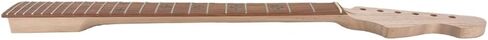 Electric Guitar Neck 22 Fret 25.5 Inch Mahogany Rosewood Fretboard Nice Inlay Bolt On Set in Heel Guitar Neck Replacement(Flower Inlay) in Kuwait