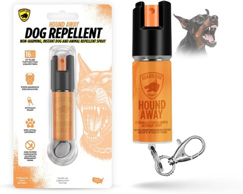 Citronella Dog Deterrent Spray, Dog Spray Self Defense, Training and Barking, Long-Range Dog Repellent, Portable Canister (0.5oz / 2oz) in Saudi Arabia