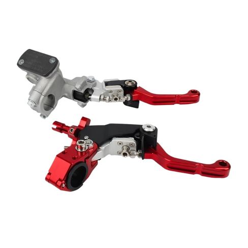 Motorcycle Brake and Clutch Lever Master Cylinder Pump CNC Compatible with Honda CRF230 and CRF250 Dirt Bike(Black) in Kuwait