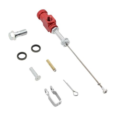 Universal Motorcycle Hydraulic Clutch Pump Master Cylinder Rod System Compatible with Bike(Black) in Kuwait