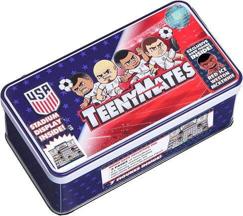 Party Animal TeenyMates Team USA Soccer 2026 Figures, Team Colors, One Size (US Soccer 2026 Box Set) in Kuwait