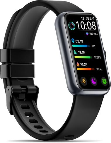 Fitness Tracker with 24/7 Continuous Heart Rate, Blood Oxy-gen Monitor, Smart Watch with Sleep Monitor, IP68 Waterproof Activity Tracker Step Counter for Women Men in Kuwait