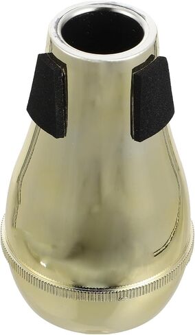 Golden Abs Trombone Practice Mute for Sound Attenuation, Trombone Silencer Accessory Designed for Silent Practice and Noise Reduction in Kuwait