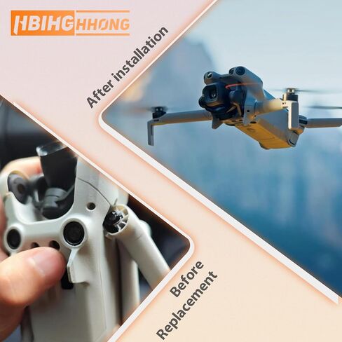 Front Arm Axis Replacement for DJI Mini 5 Pro Front Arm Shaft Screws Front Arm Hinges for Mini 5 Pro Drone Accessories Parts with Repair Tools（3Pcs Screws） in Kuwait