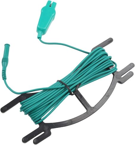 Digital Ground Resistance Meter Accessories with 3 Color Coded Testing Wires and 2 Auxiliary Earth Bars for Accurate Grounding Measurements in Power Railway Petroleum Engineering in Saudi Arabia