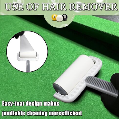 Pool Table Brush Set, Pool Table Brush for Felt & Rail Cleaning, Billiard Table Cleaner Accessories Kit in Kuwait