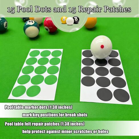 Pool Table Brush Set, Pool Table Brush for Felt & Rail Cleaning, Billiard Table Cleaner Accessories Kit in Kuwait