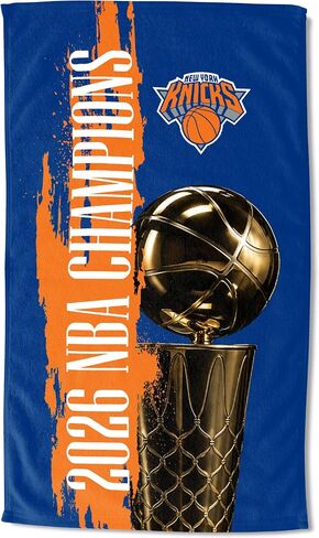 Northwest New York Knicks 2026 NBA Champions Exalted Sand Free Beach Towel, Lightweight Quick Dry Polyester Bath, Pool Swim Travel Fan Gear, 35 x 60 Inch in Kuwait