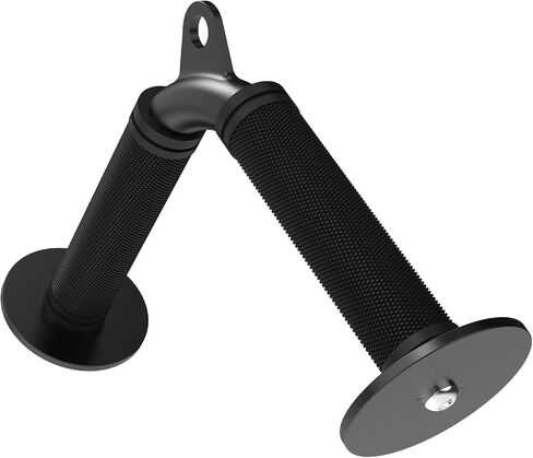 Tricep V Bar Cable Attachment, Non-Slip Rubber Grip Tricep Bar for Gym Cable Machine, Tricep Pull Down Attachment for Arm Training in Kuwait