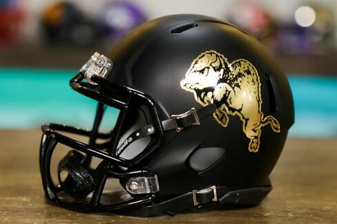 Riddell 9585590211 Colorado Buffaloes NCAA Mini Speed Football Helmet New 2019 Chrome Buffalo - Medium in Kuwait
