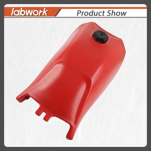 labwork Fuel Tank Replacement for Honda 1993-2000 FourTrax300 TRX300 2x4 TRX300FW 4x4 with Cap and Fuel Petcock Red Plastic 11325-123 in Saudi Arabia