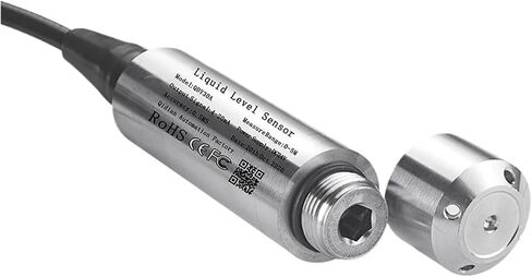 3.3V Power Supply Static Pressure Smart Submersible Stainless Steel 304 Water Tank Level Sensor Transmitter 5m Range 5m Cable in Saudi Arabia