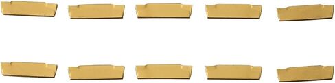 CVD Coated Carbide Inserts for MGMN200 300 400 500 NC3020 Grooving Lathe Tool for Stainless Steel Cast Iron Machining High Wear Resistance(MGMN200) in Kuwait