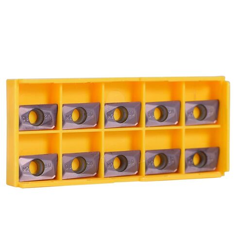 10Pcs High Quality CNC Carbide Tips Inserts Blade Cutter Lathe Turning Tools With Box for Processing Soft Material in Kuwait