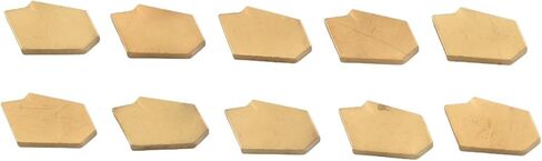 10pcs ZQMX 3N11-1E Carbide Grooving Inserts for CNC Lathe, 3mm Width SP300 GTN-3 Cutting Tools for Steel and Cast Iron Semi-Finishing in Kuwait
