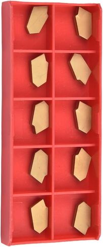10pcs ZQMX 3N11-1E Carbide Grooving Inserts for CNC Lathe, 3mm Width SP300 GTN-3 Cutting Tools for Steel and Cast Iron Semi-Finishing in Kuwait