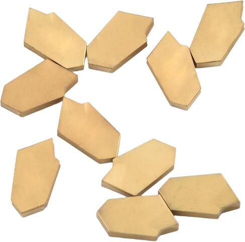 10pcs ZQMX 3N11-1E Carbide Grooving Inserts for CNC Lathe, 3mm Width SP300 GTN-3 Cutting Tools for Steel and Cast Iron Semi-Finishing in Kuwait