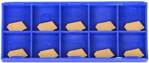 10pcs ZQMX 3N11-1E Carbide Grooving Inserts for CNC Lathe, 3mm Width SP300 GTN-3 Cutting Tools for Steel and Cast Iron Semi-Finishing in Kuwait