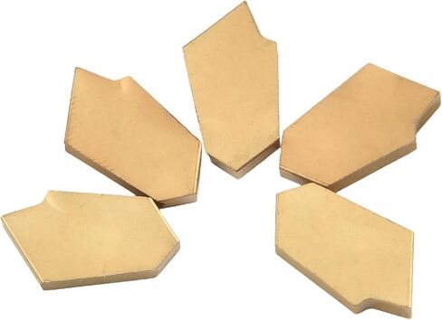10pcs ZQMX 3N11-1E Carbide Grooving Inserts for CNC Lathe, 3mm Width SP300 GTN-3 Cutting Tools for Steel and Cast Iron Semi-Finishing in Kuwait