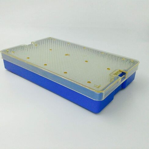 Big Sterilization Tray Box case Double Level Double Layered Tray Ophthalmic Eye ent Instrument in Kuwait
