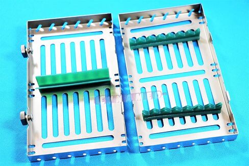 Set of 2pcs German Dental Sterilization Cassette for 7 Instruments Cynamed in Kuwait